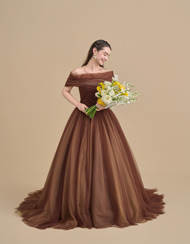 COLOR DRESS（カラードレス） Brun - ブラン -