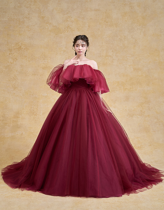 COLOR DRESS（カラードレス） Couleur - クルール レッド -