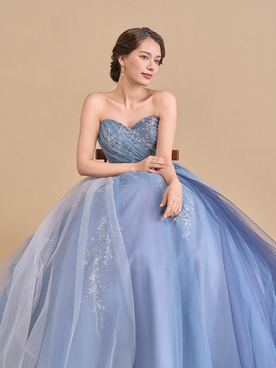 COLOR DRESS(カラードレス)Amie BLUE - アミ ブルー -