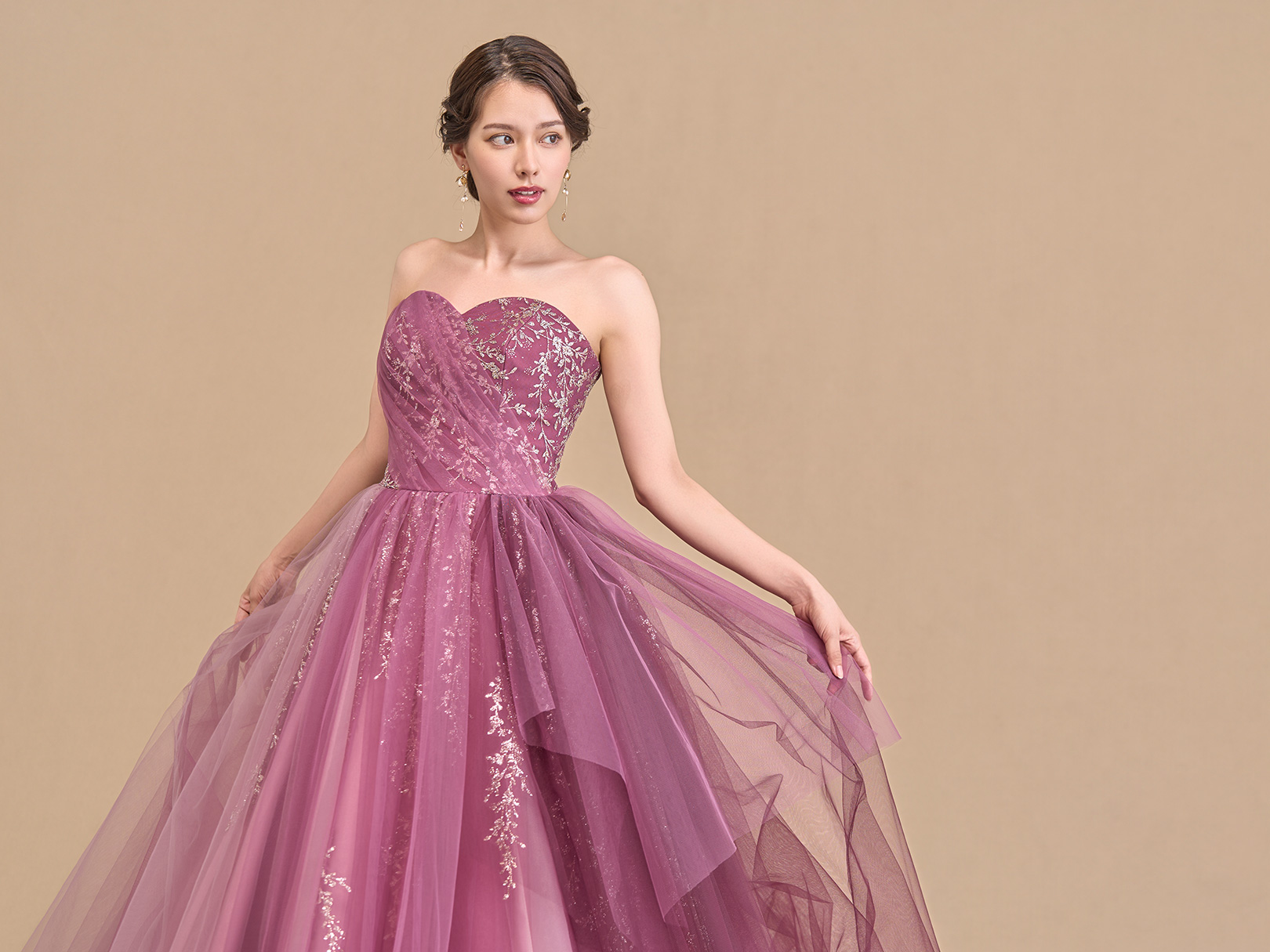 COLOR DRESS(カラードレス)Amie PINK - アミ ピンク -