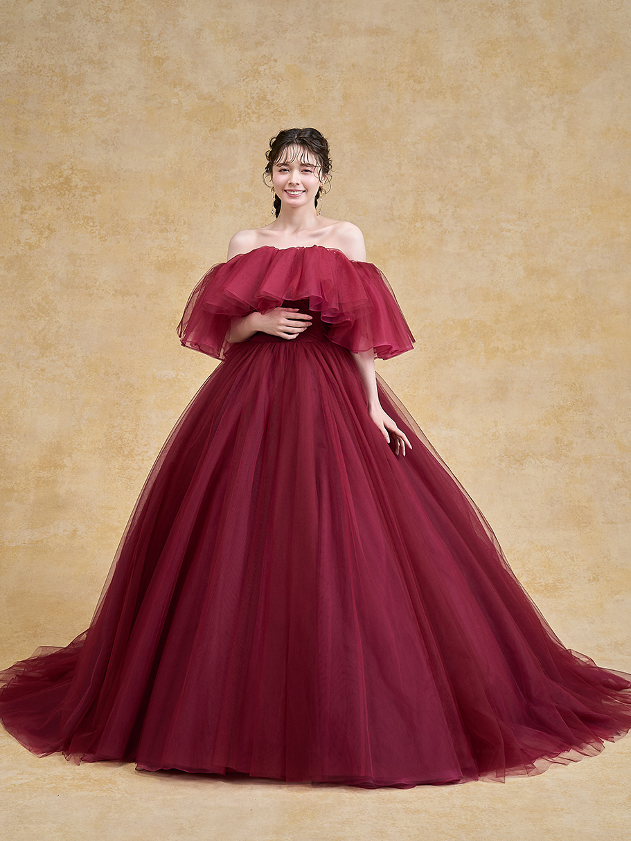 COLOR DRESS(カラードレス)Couleur - クルール レッド -