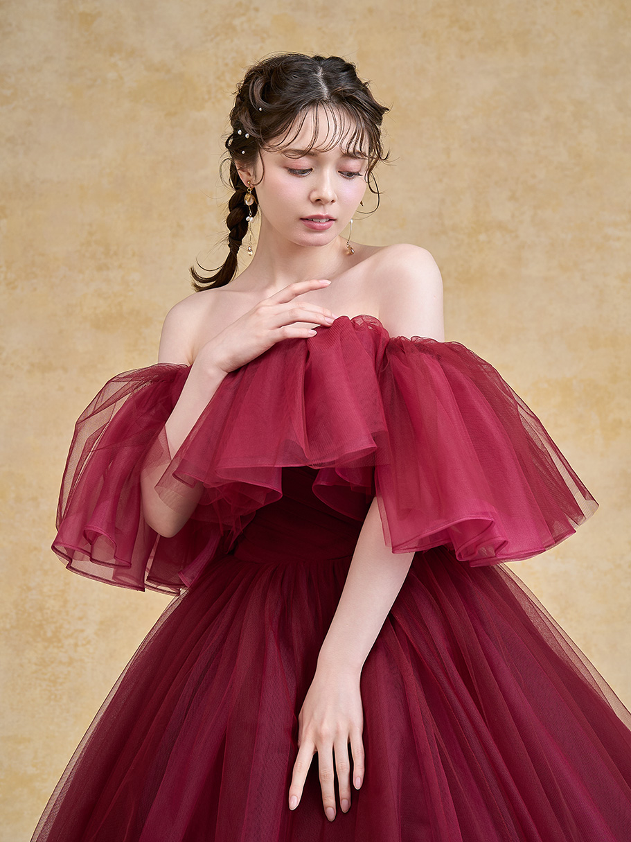 COLOR DRESS(カラードレス)Couleur - クルール レッド -