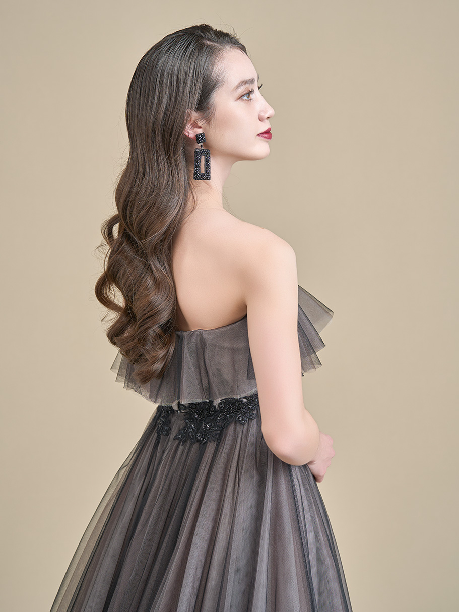 COLOR DRESS(カラードレス)Cygne - シーニュ(ブラック) -