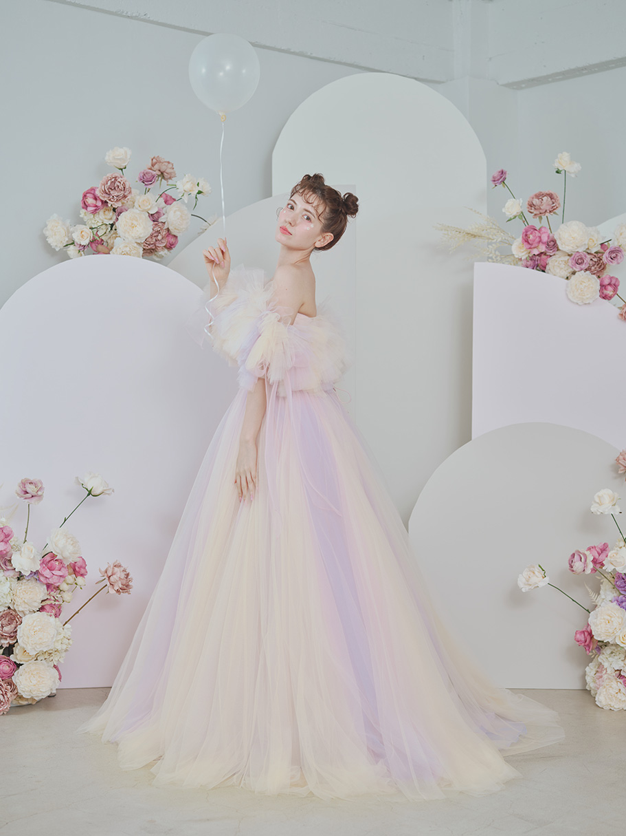 COLOR DRESS(カラードレス)Letty Beige - レティ ベージュ -