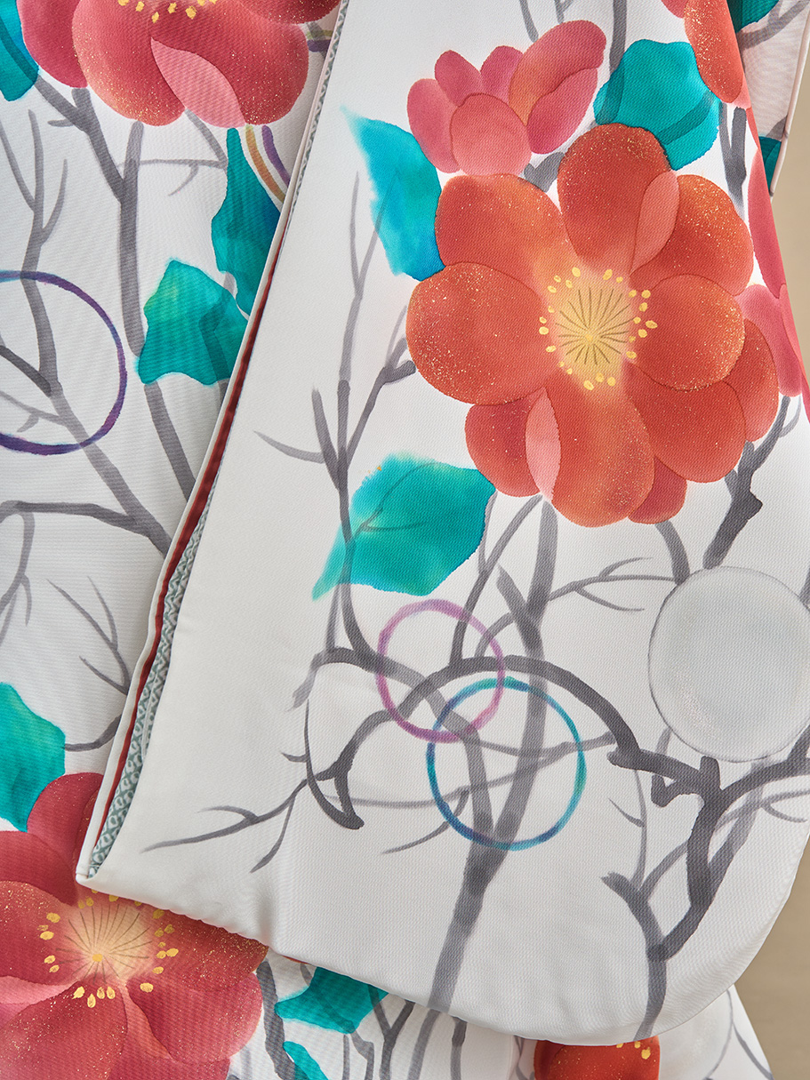 色打掛 古木梅文様(こぼくうめもんよう)