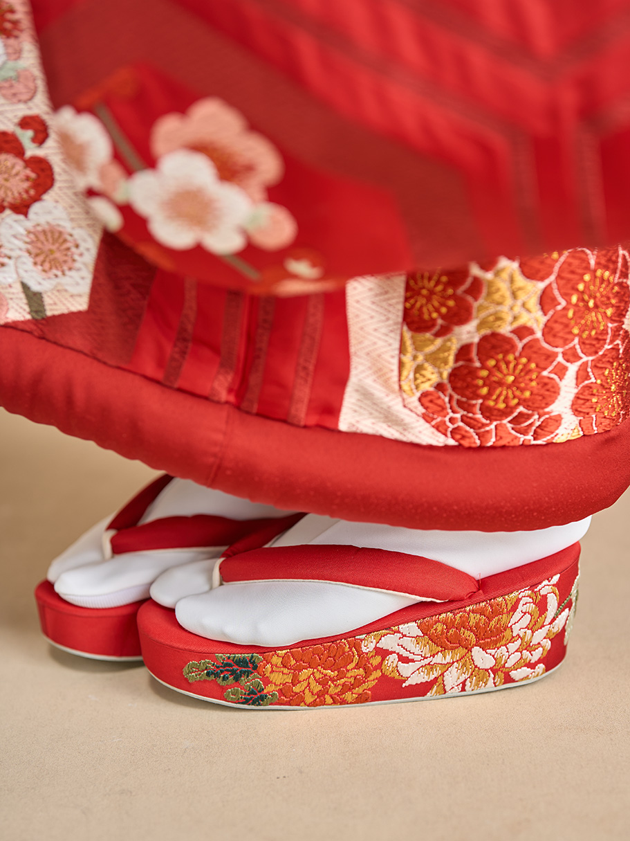 色打掛 慶福六花文(けいふくりっかもん)