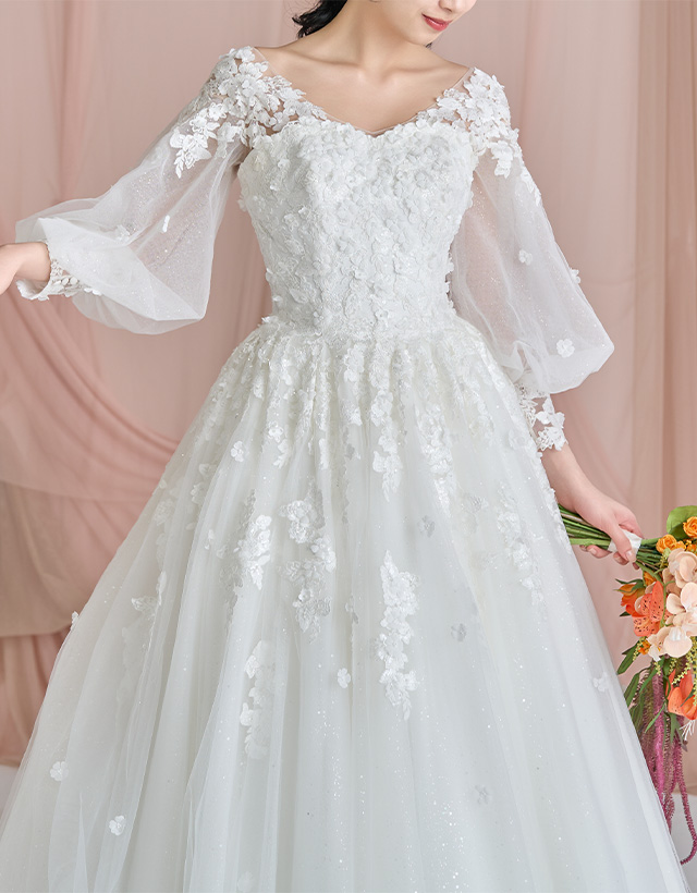 WEDDING DRESS（ウエディングドレス） Ref.3697