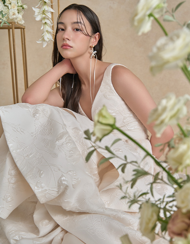 WEDDING DRESS（ウエディングドレス） Dolce White - ドルチェ ホワイト -